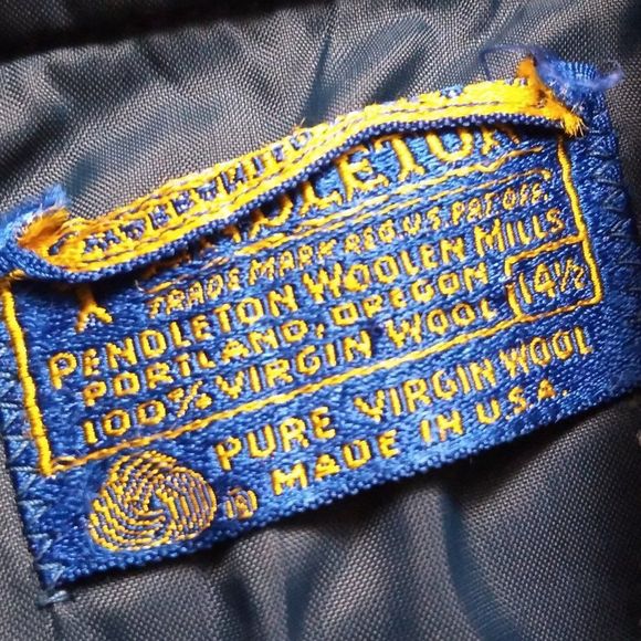 Vintage Pendleton Wool Flannel Button Down Shirt - Picture 4 of 7